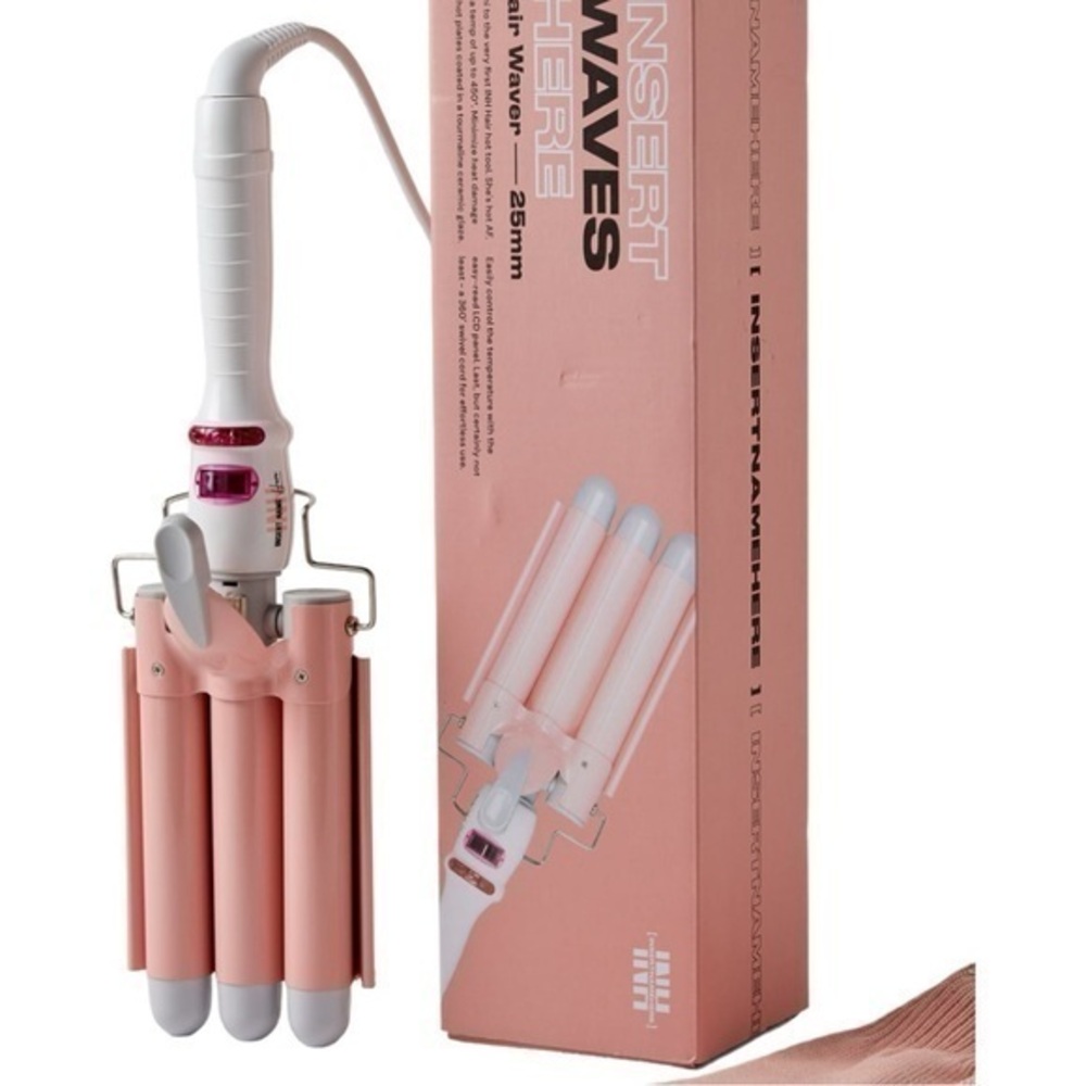 INH Insert Waves Here Deep Wave Iron NEW Pink With Box